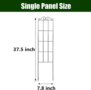 Treillis <span class=keywords><strong>de</strong></span> <span class=keywords><strong>jardin</strong></span> en métal pour plantes grimpantes, support extérieur pour plantes, roses, vignes, fleurs, légumes, treillis en métal antirouille pour pot <span class=keywords><strong>de</strong></span> <span class=keywords><strong>jardin</strong></span> - Product Image 2