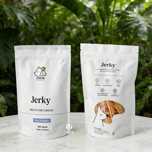 Custom Printed Mylar Aluminum Foil Pet Food Pouches | Moisture-Proof <b>Stand</b>-Up Bags for Dog & <b>Cat</b> Food - Product Image 2