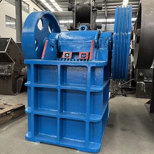 Tragbarer Bergbau Kiesel Eisenerz Steinbrecher Rahmen Feste Backen brecher mit Förderband - Product Image 5