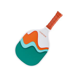 Pala de Pickleball de 39,5x19,5 cm, mango antideslizante de madera maciza, forma estándar, equipo deportivo para exteriores - Product Image 4