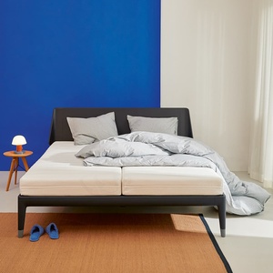 Jaminan Kualitas Kasur Silikon Mewah Furnitur Lantai Kamar Tidur Kasur Pegas Dalam Kotak