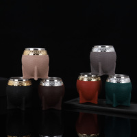 BORGE Mug Isotherme à Double Paroi en Acier Inoxydable, Pour Bière, Café Argentin ou Maté avec Bombilla