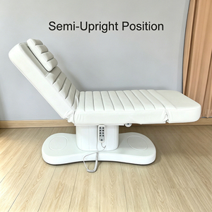 <b>Electric</b> Modern Beauty Bed with Adjustable Massage <b>Table</b> Salon Spa Facial Therapy Living Room Bathroom Use Three Motors - Product Image 4