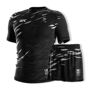 Paquete de MMA de Alto Rendimiento: Chaqueta + Camiseta de Compresión + Pantalones Cortos de Entrenamiento, Equipo de Calidad para Uso Diario y Entrenamiento - Product Image 4