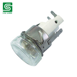 Luz de horno <span class=keywords><strong>G9</strong></span> Socket 300 °C Base de cerámica resistente al calor Cubierta de vidrio para lámpara de horno de microondas - Product Image 3
