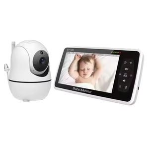 <span class=keywords><strong>Caméra</strong></span> IP sans fil WiFi intelligente 720P, audio bidirectionnel, vision nocturne, moniteur pour bébé avec suivi automatique et détection de mouvement - Product Image 1