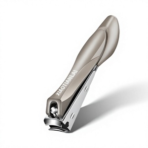 Coupe-ongles en acier inoxydable résistant aux éclaboussures, outil ergonomique de coupe des ongles pour les doigts et les orteils, manucure et pédicure - Product Image 6