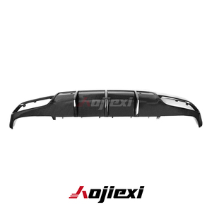 Mercedes Benz için OTM stil karbon Fiber arka tampon difüzör Splitter W205 C sınıfı C43 C63s Coupe 2015 + yükseklik kalite vücut kiti - Product Image 6