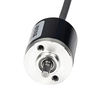 Encodeur Rotatif Incremental Photoélectrique 5-24VDC ABZ 3 Phases à Arbre Plein Capteur Optique de Position et de Vitesse pour l'Automatisation Industrielle