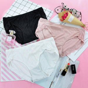 Women's Sexy Lace Floral <b>Push</b>-<b>Up</b> <b>Wireless</b> <b>Bra</b> and Hipster Panty Set Breathable Seamless Eco-Friendly - Product Image 3