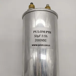 PULOM-condensadores de almacenamiento de energía, grado de pulso, 700V, 900V, 1200VDC, para valla eléctrica, serie PTH/60uF