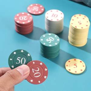 <span class=keywords><strong>Jetons</strong></span> de poker en argile 14g personnalisés avec impression laser pour casino, jeu de hasard, Baccarat, Blackjack - Product Image 6