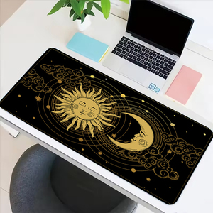 Large <strong>Mouse</strong> <strong>Pad</strong> <strong>Magic</strong> Moon and Sun Extended Gaming <strong>Mouse</strong> <strong>Pad</strong> Non-Slip Desk Mat with Stitched Edge Mousepad Office - Product Image 1
