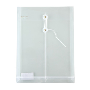 Comix United – dossier transparent format A4, sac de protection pour documents avec cordon de serrage, rangement réutilisable - Product Image 3