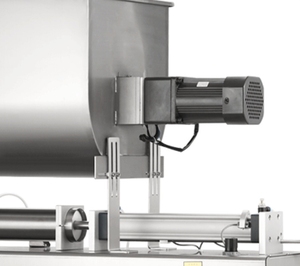 Machine de remplissage de sauces semi-automatique en acier inoxydable 304 de qualité alimentaire avec agitation des particules pour l'emballage de riz en verre - Product Image 3