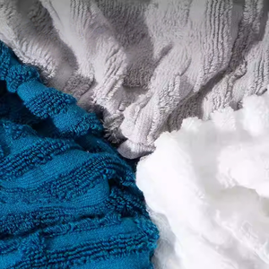 <span class=keywords><strong>Toallas</strong></span> <span class=keywords><strong>Grandes</strong></span> Azules Personalizadas <span class=keywords><strong>de</strong></span> Lujo con Logotipo Jacquard Bordado, Toalla Facial <span class=keywords><strong>de</strong></span> SPA, <span class=keywords><strong>Toallas</strong></span> <span class=keywords><strong>de</strong></span> <span class=keywords><strong>Baño</strong></span> Blancas <span class=keywords><strong>de</strong></span> Algodón para Hotel - Product Image 3