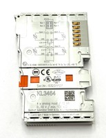 Terminal de Entrada Analógica KL3464 K-Bus 0-10V 4-20mA de 12 Bits para Medición de Procesos, Temperatura y Presión