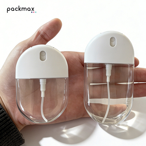 Portable 30ml/50ml Small Card-Type Pump Spray <b>Bottle</b> Travel Refillable Hydrating <b>Mist</b> Perfume Toner <b>Bottle</b> - Product Image 5