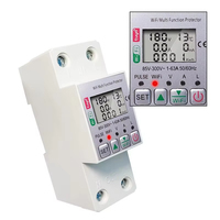 GXPR 63A 110V AC230V SmartLife Compatible Wi-Fi Système de maison intelligente Contivity Compteur d'énergie sans fil Interrupteurs de commande à distance IP12