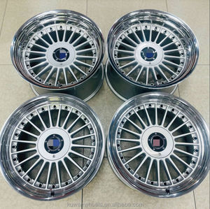 Juego de 2 Ruedas Bku 5x120 de 17 18 19 20 Pulgadas, Llantas de Aleación Forjadas y Pulimentadas para BMW E46 E34 E38 E92 E90 F10 <span class=keywords><strong>Alpina</strong></span> - Product Image 4