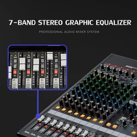 MGP16 16 Channel Professional Audio Mixing Console Pro Audio Digital Multi Effector Processor for Stage Sound System
