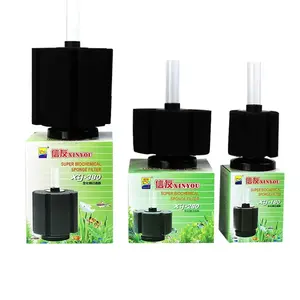 XY-380 Aquário Esponja Interna Bio Filtro Jumbo Fine Mesh Fish Pond Tank 360L