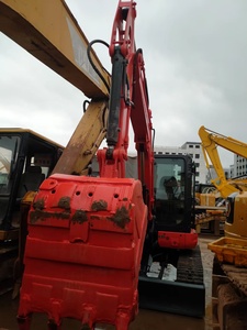 Excavatrice d'occasion modèle KX163, d'origine japonaise, Kx163-5 avec flèche pivotante, faible nombre d'heures de travail, 163 - Product Image 6