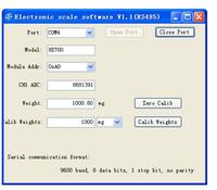 Amplificador de Señal de Celda de Carga Digital de 24 Bits AD, Báscula Electrónica Modbus RS485 Analógica a Digital Taidacent