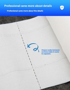 Papel Higiénico sin Núcleo de Fábrica, Rollo de Papel Higiénico de Pulpa de Madera Virgen, Papel Higiénico de Lujo al por Mayor, 4 Capas, 2 Capas - Product Image 4