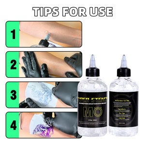 Tatuaggio Stencil trasferimento Gel soluzione Stencil Gel trasferimento adesivi carta tatuaggio roba per artisti e principianti - Product Image 5