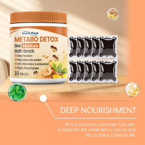 Natural 104g Foot <b>Bath</b> Soak <b>Beads</b> for Soothing and Relaxing Providing Relaxation Foot Health - Product Image 3