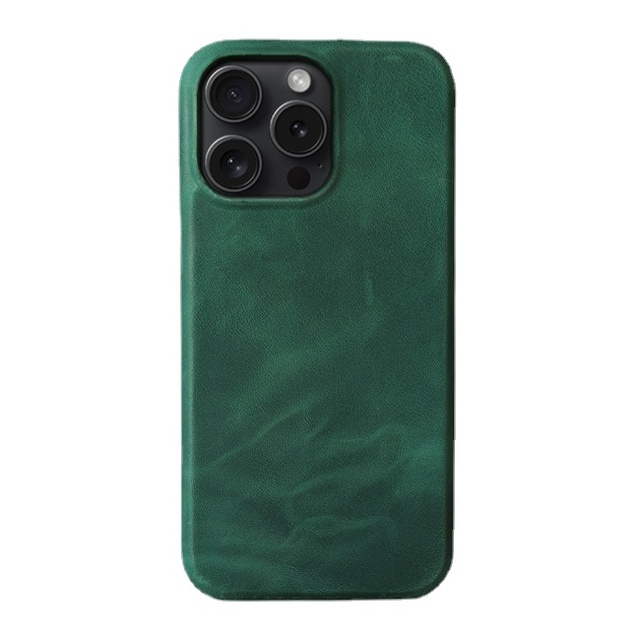 Hot Luxury Real  Leather Phone Case for iPhone 15/16 /Pro/ Pro Max  Lens Protection Lambskin Shockproof Cover