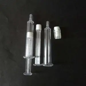 2毫升透明塑料注射器无针塑料管，用于药物喂养化妆品填充精油水针管