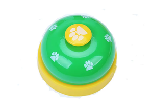 Campana de puerta de entrenador de perros de Metal y goma pequeña, anillo de muestra gratis, juguetes para gatos para suministros de entrenamiento de mascotas - Product Image 4
