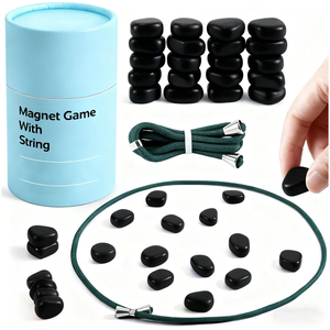 Jeu d'échecs magnétique avec 20 aimants puissants pour un jeu créatif et stimulant le cerveau, parfait pour la famille, les enfants et les adultes - Product Image 1
