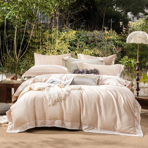 Juego de Ropa de Cama de Algodón Aineng Duoxiangmeimiankang, 4 Piezas, Color Sólido, Tejido de Algodón Puro, Rectangular, para Todas las Temporadas - Product Image 1