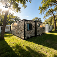 Conteneur modulaire standard ISO, installation rapide, bâtiment préfabriqué pour l'hébergement hôtelier