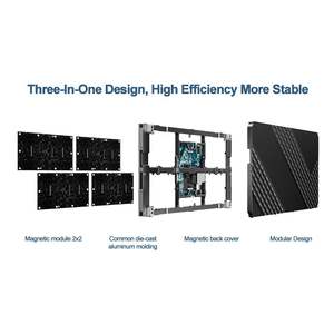 Fine <span class=keywords><strong>Fixel</strong></span> P2.6 P2.9 P3.91 Pantalla de pared de video LED para interiores Empalme sin costuras P4.81 P1.56 Pantalla de panel LED SMD para sala de reuniones - Product Image 3