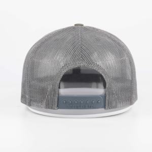 หมวกตาข่ายลายพรางแบบคลาสสิกหมวกแก๊ป112ทรูเกอร์ผ้าตาข่ายแบบเรียบด้านหลังโลโก้กำหนดเอง - Product Image 4