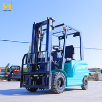 Chariot élévateur 72V à batterie au plomb, déplacement latéral, équipement industriel de manutention 2,5T