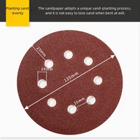 Papier abrasif rond Papier abrasif auto-adhésif humide et sec de 150mm pour le polissage