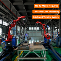 Robot de soudage industriel avancé à sept axes avec système de guidage double rail et mouvement de précision pour la soudure de l'acier