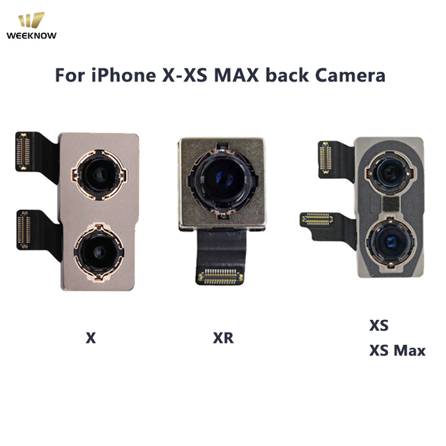 For Iphone X/XS/XR/Xs Max High Resolution Rear Camera Module Stable Focus Clear Image 100% Tested for Phone Repair