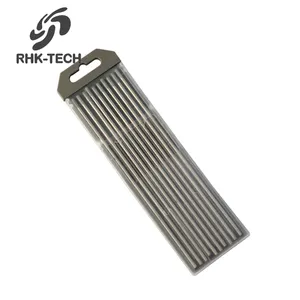 RHK WC20 Gray 1.0 1.6 2.0 2.4 3.2mm W-Ce Iron Carbon Steel TIG Welding Tungsten Electrode Rod for Sale