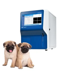 Getein BHA-5000兽医全自动5部分差异血液分析仪cbc机，设计紧凑