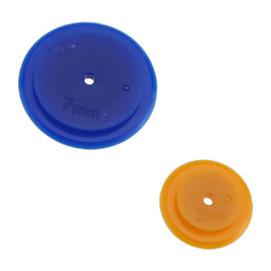 Rouleau de traçage de cercles pour couture DIY, outil d'accessoires artisanaux pour patchwork, couture de tissus et travaux manuels en plastique - Product Image 5