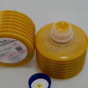 จาระบียูเรียสีเหลือง LUBE SH-ONE-4S 249250 400 มล. ทนความร้อนสูง ป้องกันการสึกหรอ สำหรับอุปกรณ์ฟานุค - Product Image 1