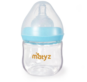 <span class=keywords><strong>Biberon</strong></span> en <span class=keywords><strong>verre</strong></span> sans BPA de 4 oz à col large pour nouveau-né de 0 à 12 mois - Product Image 2