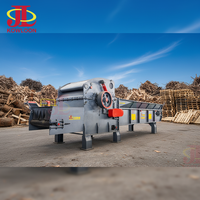 Machine industrielle de fabrication de copeaux de bois, broyeur de bois entier électrique hydraulique, fabriqué en Chine