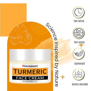 Soins de la peau de marque privée OEM crème blanchissante pour le visage au curcuma bio rétinoïde à la vitamine C crème anti-âge pour produits hydratants pour le visage - Product Image 5